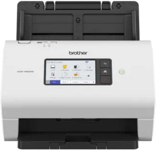 Brother ADS-4900W scanner ADF + Sheet-fed scanner 600 x 600 DPI A4 Black, White
