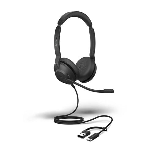 Jabra Evolve2 30 - SE Headset Wired Head-band Office/Call center USB Type-C / USB Type-A Black
