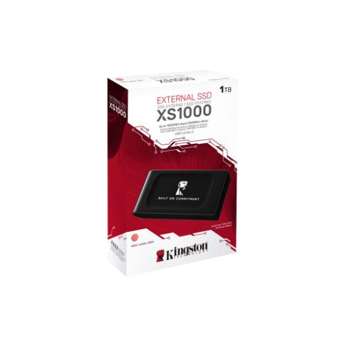 Kingston Technology XS1000 1 TB USB Type-C 3.2 Gen 2 (3.1 Gen 2) Black