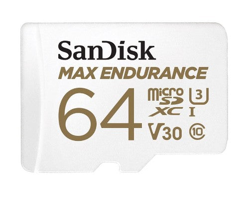 SanDisk Max Endurance 64 GB UHS-I Class 10 MicroSDXC Memory Card