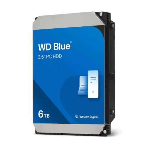 Western Digital Blue WD60EZAX internal hard drive 6 TB 5400 RPM 256 MB 3.5"