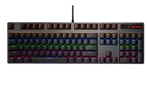 Rapoo V500 Pro keyboard Gaming USB QWERTY English Black