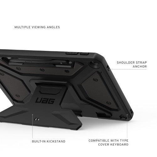 Urban Armor Gear 324020114040 tablet case 30.5 cm (12") Cover Black