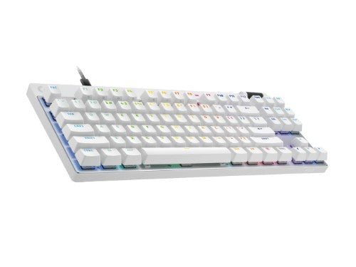 Logitech G 920-013243 keyboard Gaming USB English White