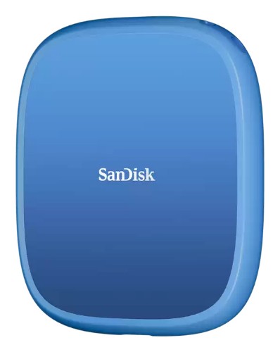 SanDisk SDSSDE62C-2T00-G25 external solid state drive 2 TB USB Type-C 3.2 Gen 2 (3.1 Gen 2) Blue