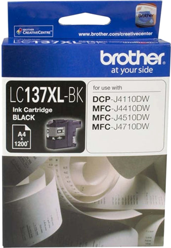 Brother LC137XLBK ink cartridge 1 pc(s) Original Black