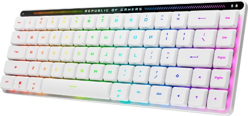 ASUS ROG Falchion RX Low Profile keyboard Gaming USB + RF Wireless + Bluetooth White