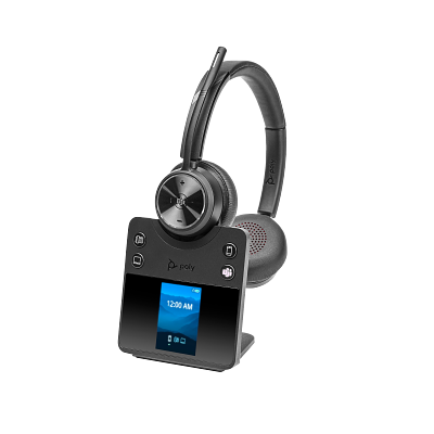 HP Poly Savi 7420 Office Stereo Microsoft Teams Certified DECT 1880-1900 MHz Headset