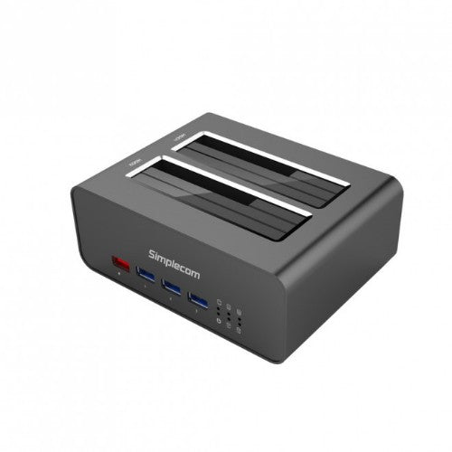 Simplecom SD352 storage drive docking station USB 3.2 Gen 1 (3.1 Gen 1) Type-A Black