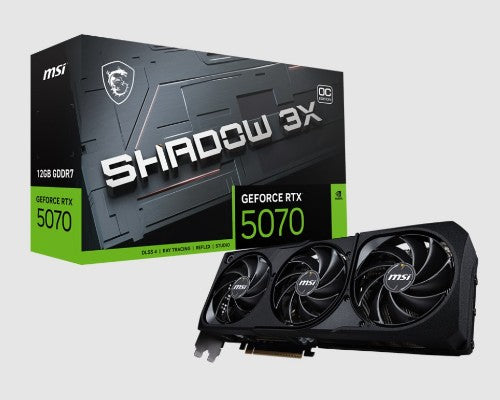 MSI GeForce RTX 5070 12G SHADOW 3X OC NVIDIA 12 GB GDDR7