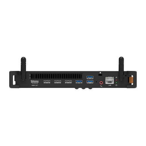 MAXHUB MT71E PC/workstation Intel® Core™ i5 i5-12450H 12 GB DDR4-SDRAM 256 GB Windows 11 Pro Rack-mounted chassis Mini PC Black