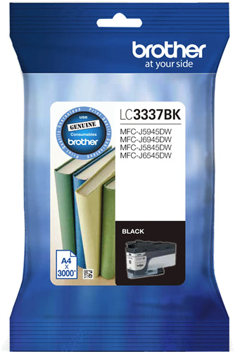 Brother LC3337BK ink cartridge 1 pc(s) Original High (XL) Yield Black