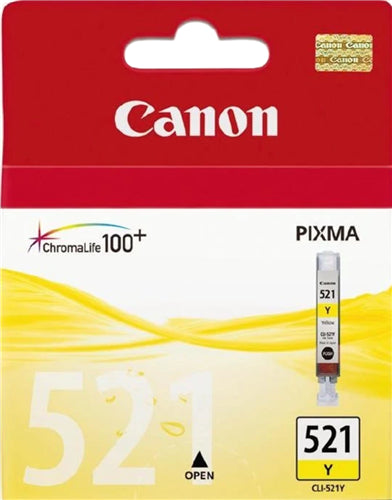 Canon CLI-521Y Yellow Ink Cartridge