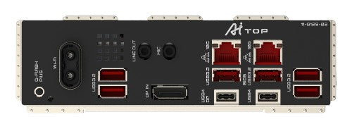 GIGABYTE TRX50 AI TOP Motherboard - Supports AMD Ryzen PRO 7000 CPUs, 16+8+4 Phases Digital VRM, up to 5200MHz DDR5 (OC), 4xPCIe 5.0 + 4xPCIe 4.0 M.2, Wi-Fi 7, 10GbE LAN, USB 3.2 Gen 2x2