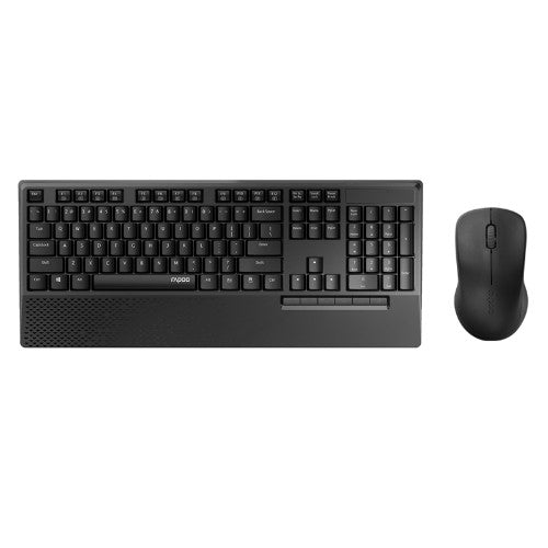 Rapoo X1960 keyboard Mouse included RF Wireless Black
