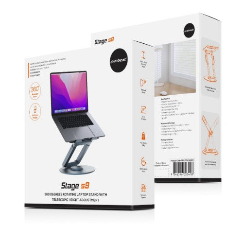 MBeat Stage S9 Notebook stand Aluminium 43.2 cm (17")
