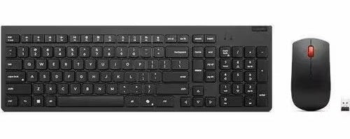 Lenovo 4X31R64453 keyboard Mouse included Office RF Wireless US English Black