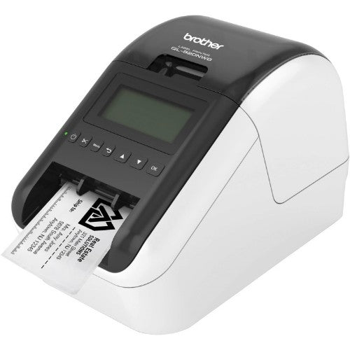 Brother QL-820NWBVMXX1 label printer Direct thermal Colour 300 x 600 DPI 176 mm/sec Wired & Wireless Ethernet LAN DK Wi-Fi Bluetooth
