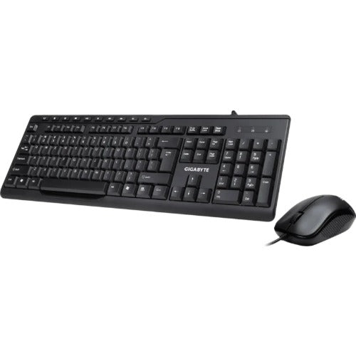 GIGABYTE KM6300 keyboard Mouse included USB Black