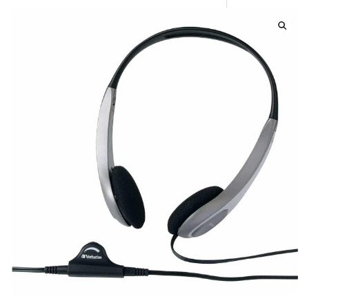 Verbatim Multimedia Headset Wired Music Black