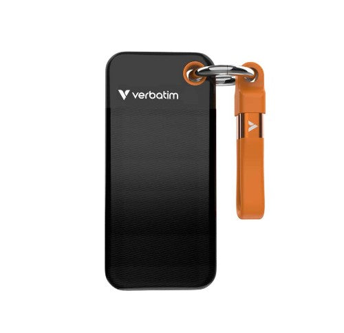 Verbatim Pocket SSD USB 3.2 Gen 2 1TB Black/Orange