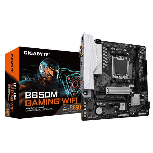 GIGABYTE B650M GAMING WIFI motherboard AMD B650 Socket AM5 micro ATX