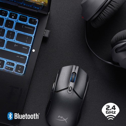 HyperX Pulsefire Haste 2 Core Wls - Gaming Mouse (Black/ Black)