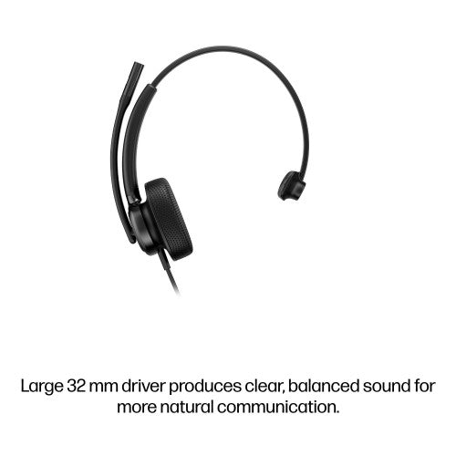 HP Poly Mission 415 Monaural USB Wired Headset