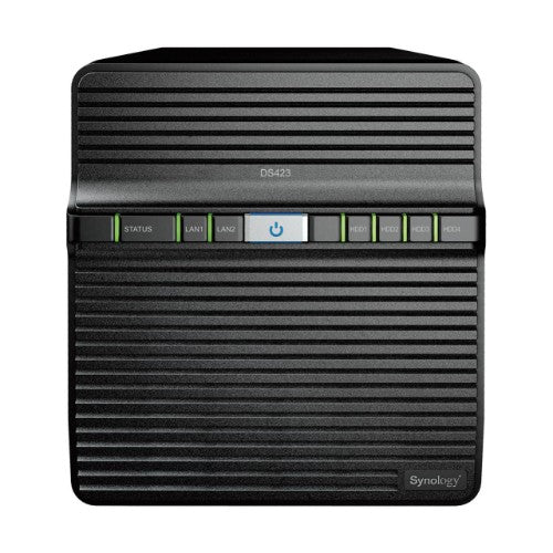 Synology DiskStation DS423 NAS/storage server Realtek RTD1619B 2 GB DDR4 DiskStation Manager Black
