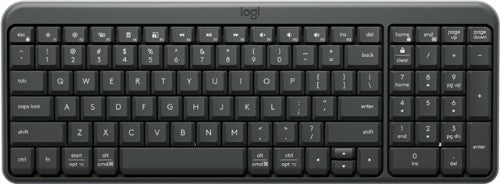 Logitech K250 Compact Bluetooth keyboard Universal RF Wireless + Bluetooth QWERTY US English Graphite