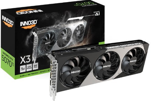 INNO3D GeForce RTX 5070 Ti X3 NVIDIA 16 GB GDDR7
