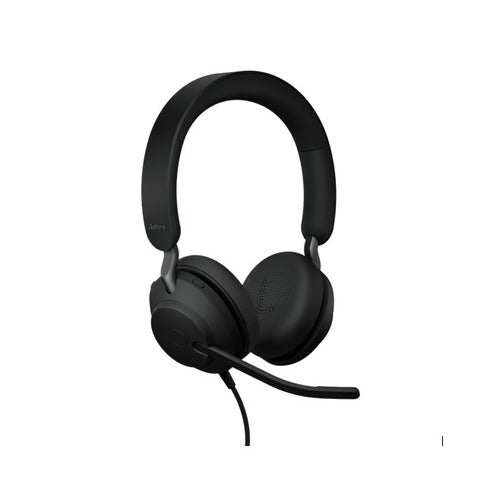 Jabra Evolve2 40 SE Headset Wired Head-band Office/Call center USB Type-C / USB Type-A Black