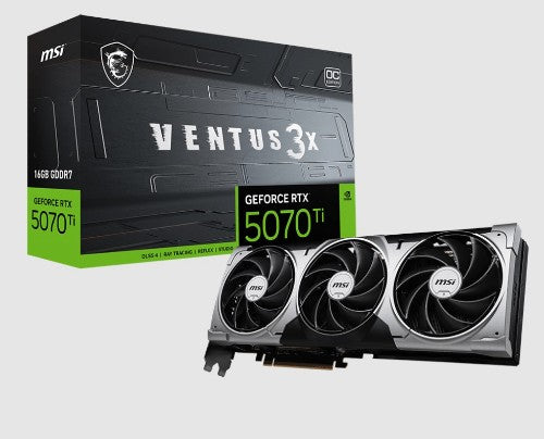 MSI GeForce RTX 5070 Ti 16G VENTUS 3X OC NVIDIA 16 GB GDDR7