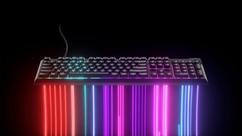 Corsair K55 CORE RGB keyboard Gaming USB QWERTY US English Black