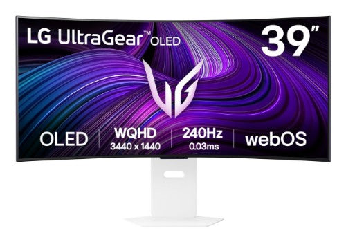 LG 39GX90SA-W.AAU computer monitor 99.1 cm (39") 3440 x 1440 pixels Wide Quad HD OLED White