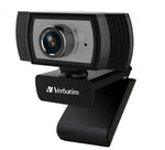 Verbatim 66614 webcam 2 MP 1920 x 1080 pixels USB 2.0 Black, Silver