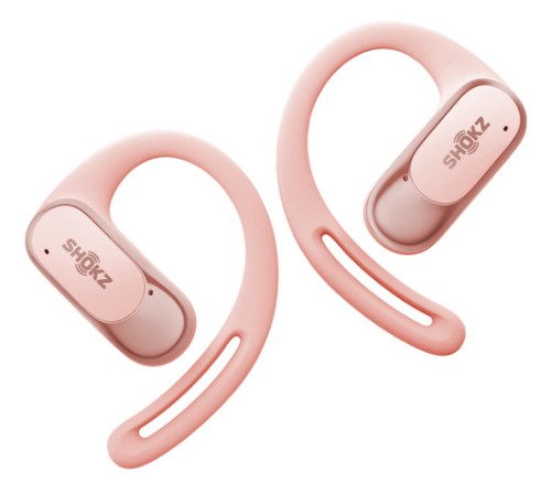 SHOKZ OpenFit Air Headset Wireless Ear-hook Calls/Music/Sport/Everyday Bluetooth Pink