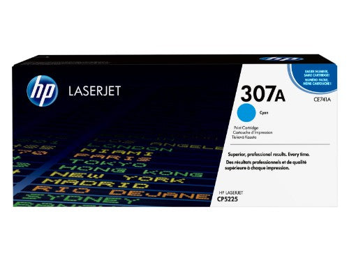 HP 307A Cyan Original LaserJet Toner Cartridge