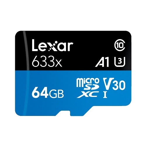 Lexar MEMORY MICRO SDXC 64GB UHS-I/LMS0633064G-BNNNG MicroSD