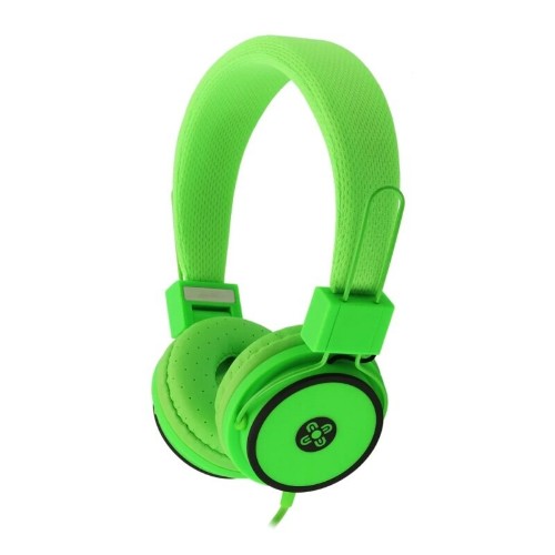 Moki Hyper Headphones Wired Head-band Music Green