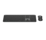 Logitech Signature Slim Combo MK950 keyboard Mouse included Office RF Wireless + Bluetooth QWERTY English Graphite