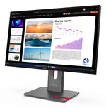 Lenovo ThinkVision P24Q-40 computer monitor 60.5 cm (23.8") 2560 x 1440 pixels Quad HD LCD Black
