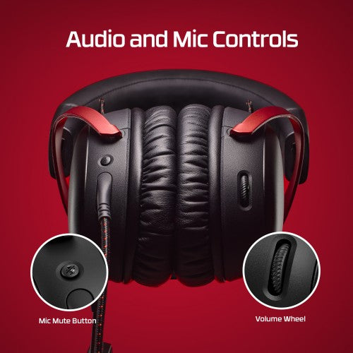 HyperX Cloud III - Gaming Headset (Black/Red)