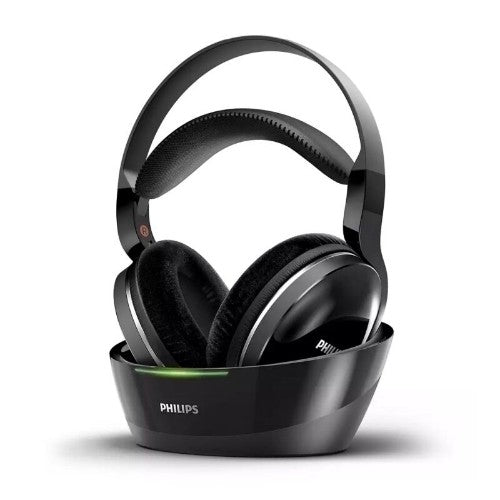 Philips SHD8850/79 Wireless Over-Ear Hi-Fi TV Headphones, Black