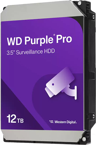 Western Digital Purple Pro WD122PURP internal hard drive 12 TB 7200 RPM 512 MB 3.5" Serial ATA III