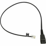 Jabra QD cord, straight, mod plug