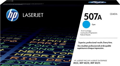 HP 507A Cyan Original LaserJet Toner Cartridge