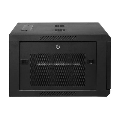 CyberPower CR6U61001 rack cabinet 6U Wall mounted rack Black