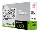 ASUS ROG Astral - -RTX5080-O16G-WHITE NVIDIA GeForce RTX 5080 16 GB GDDR7