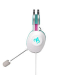 ASUS TUF Gaming H1 Gen II Hatsune Miku Edition Headset Wired Head-band USB Type-A Pink, Turquoise, White